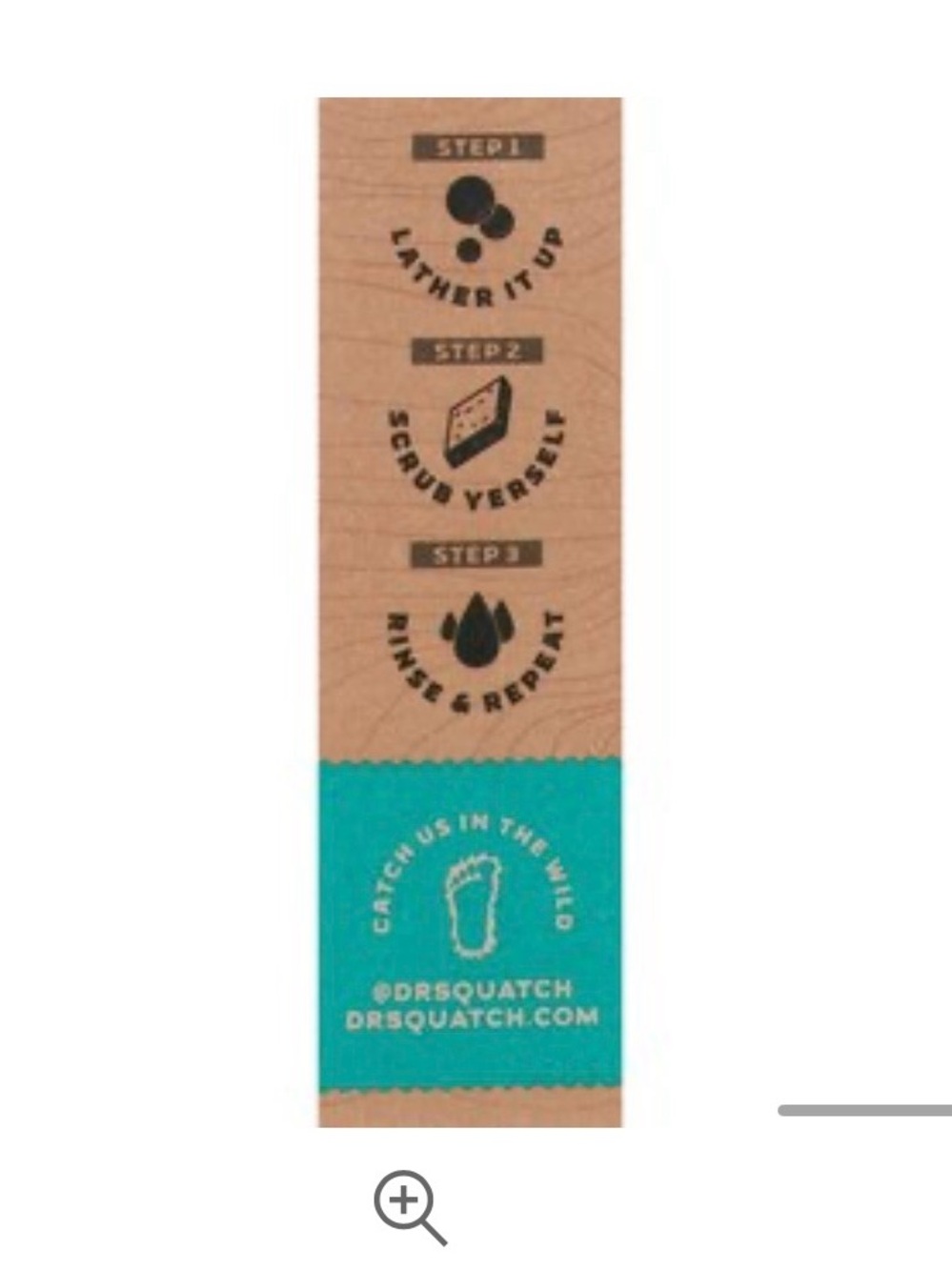 Dr. Squatch Coconut Castaway Men's Natural Soap - Light Grit - 5oz - Picture 4 of 5